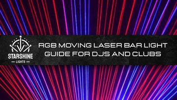 B4 RGB laser bar light for small DJ stage