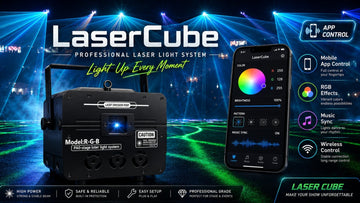 RGB Laser Light Projector Guide for Indoor Shows