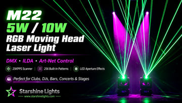 RGB moving head laser for club lighting