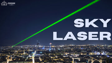 Green Laser in the Sky