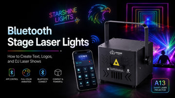 Bluetooth stage laser lights for DJ shows