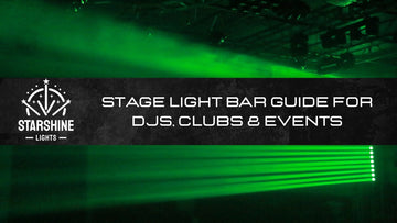 LED stage light bar for DJ setup