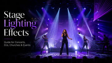 The Ultimate Guide to Stage Lighting Effects for Concerts & Events