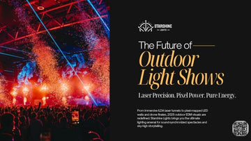 Top Lighting Effects for Outdoor EDM Events in 2025