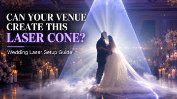 Wedding Laser Cone Setup: Can Your Venue Create This First-Dance Effect?