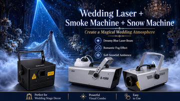 Wedding laser lights for first dance