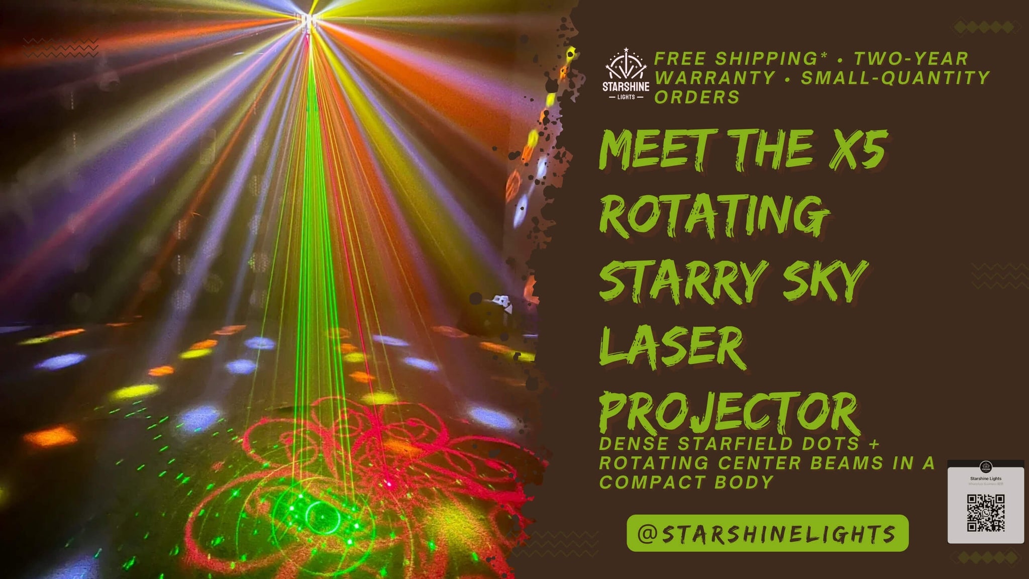 X5 Rotating Starry Sky Laser Projector: Star Lounge at Home