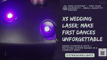 X5 Wedding Laser: Make First Dances Unforgettable