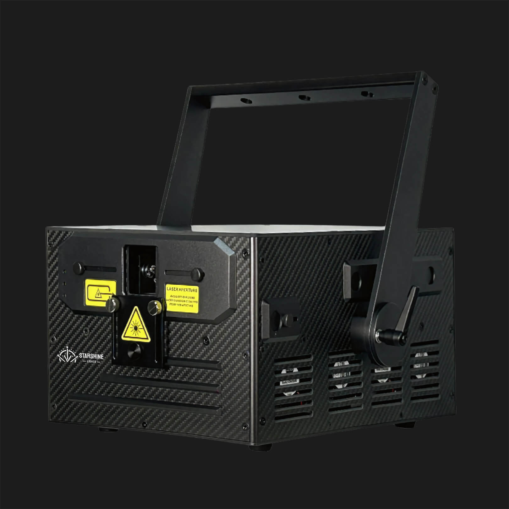 J8 programmable laser light projector onstage
