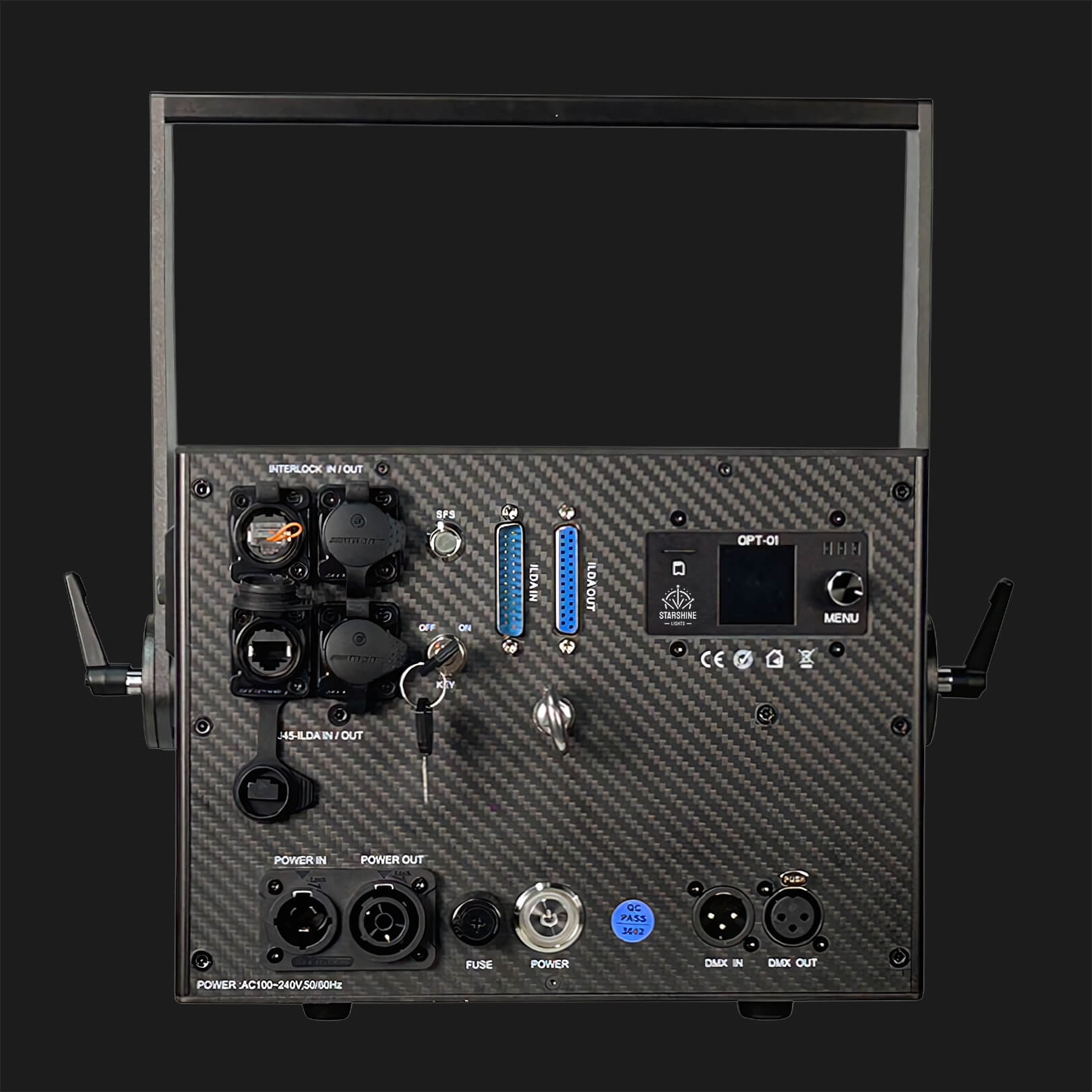 High-power 30W laser lights projector