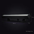 Wall wash lighting with 1–30Hz strobe