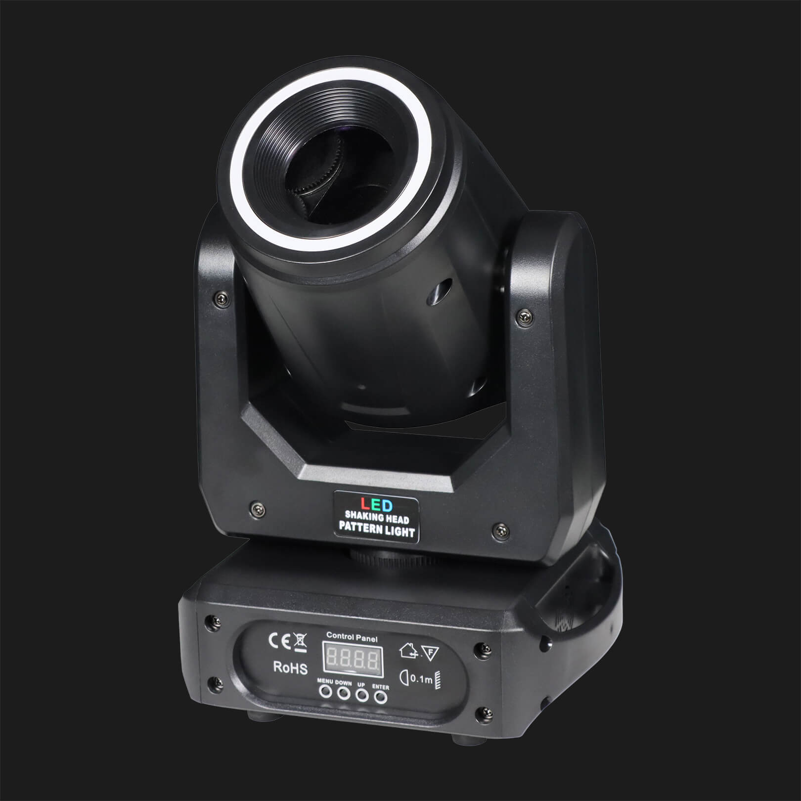 beam moving head light in haze