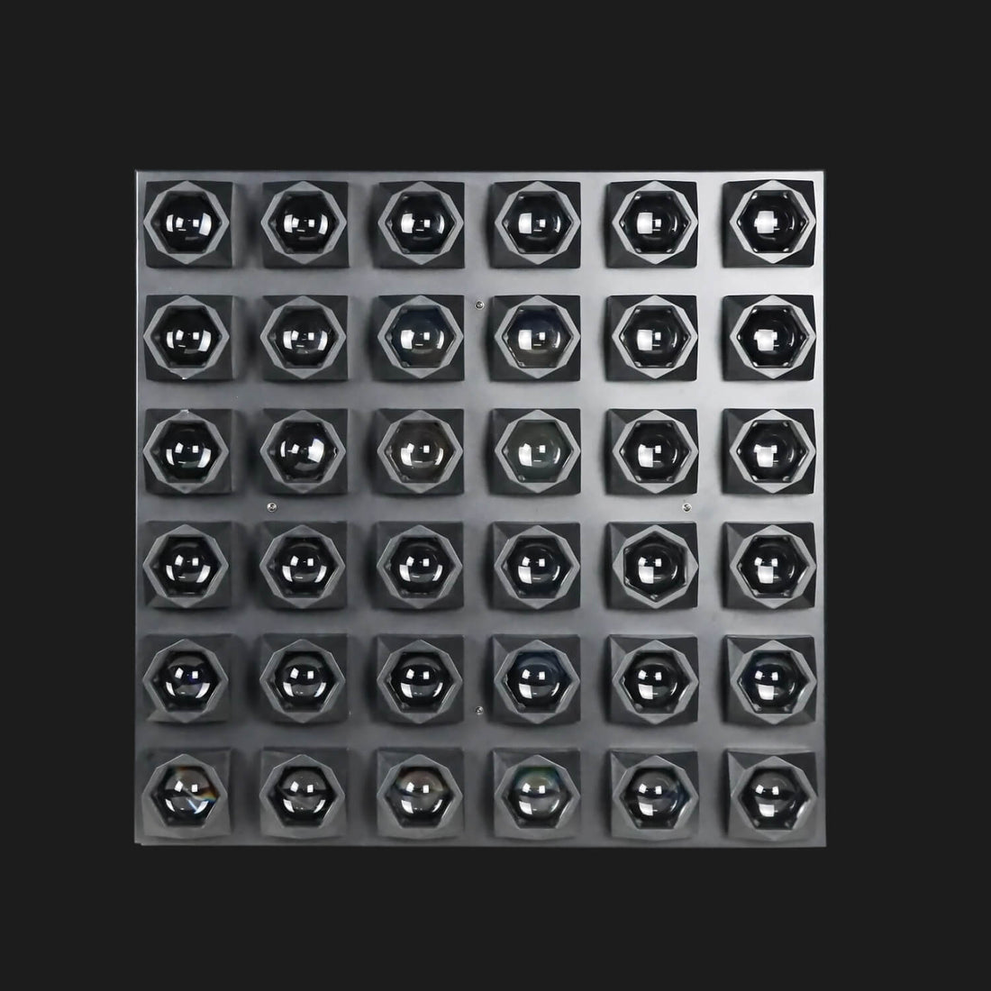 R3 36 LED matrix light 6x6 RGBW pixel panel