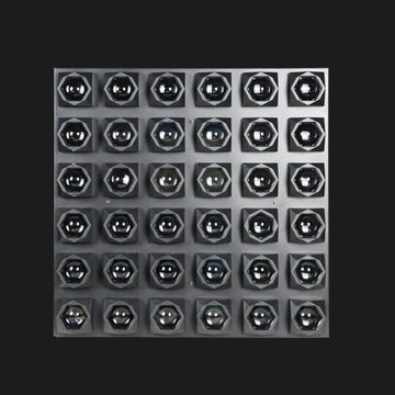 R3 36 LED matrix light 6x6 RGBW pixel panel