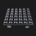 R3 36x8W RGBW LED stage pixel panel beams with haze