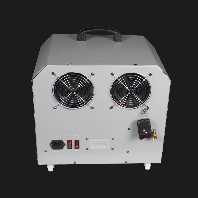 Dual Wheel Bubble Machine