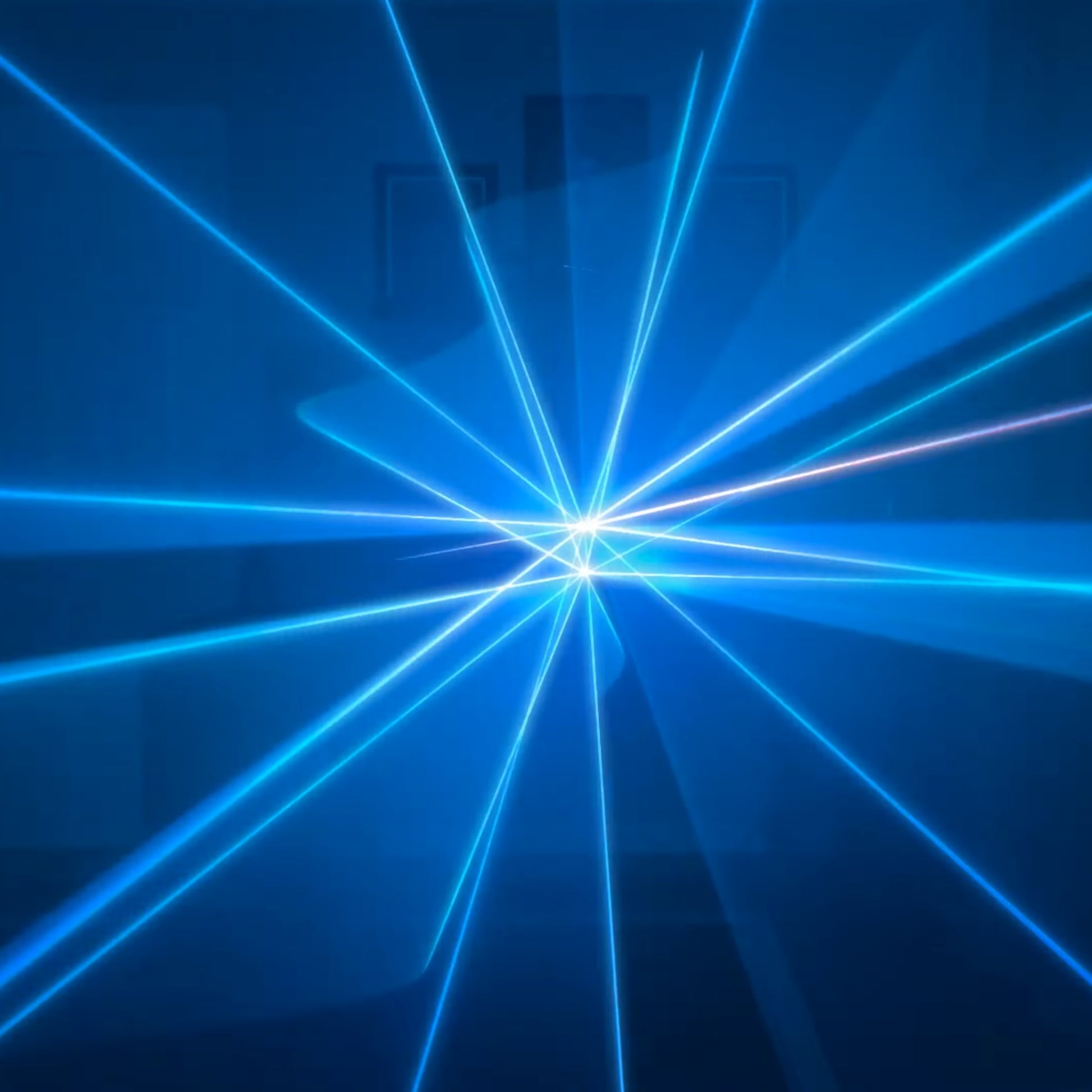 Wall projection from A12 5W RGB laser light show projector