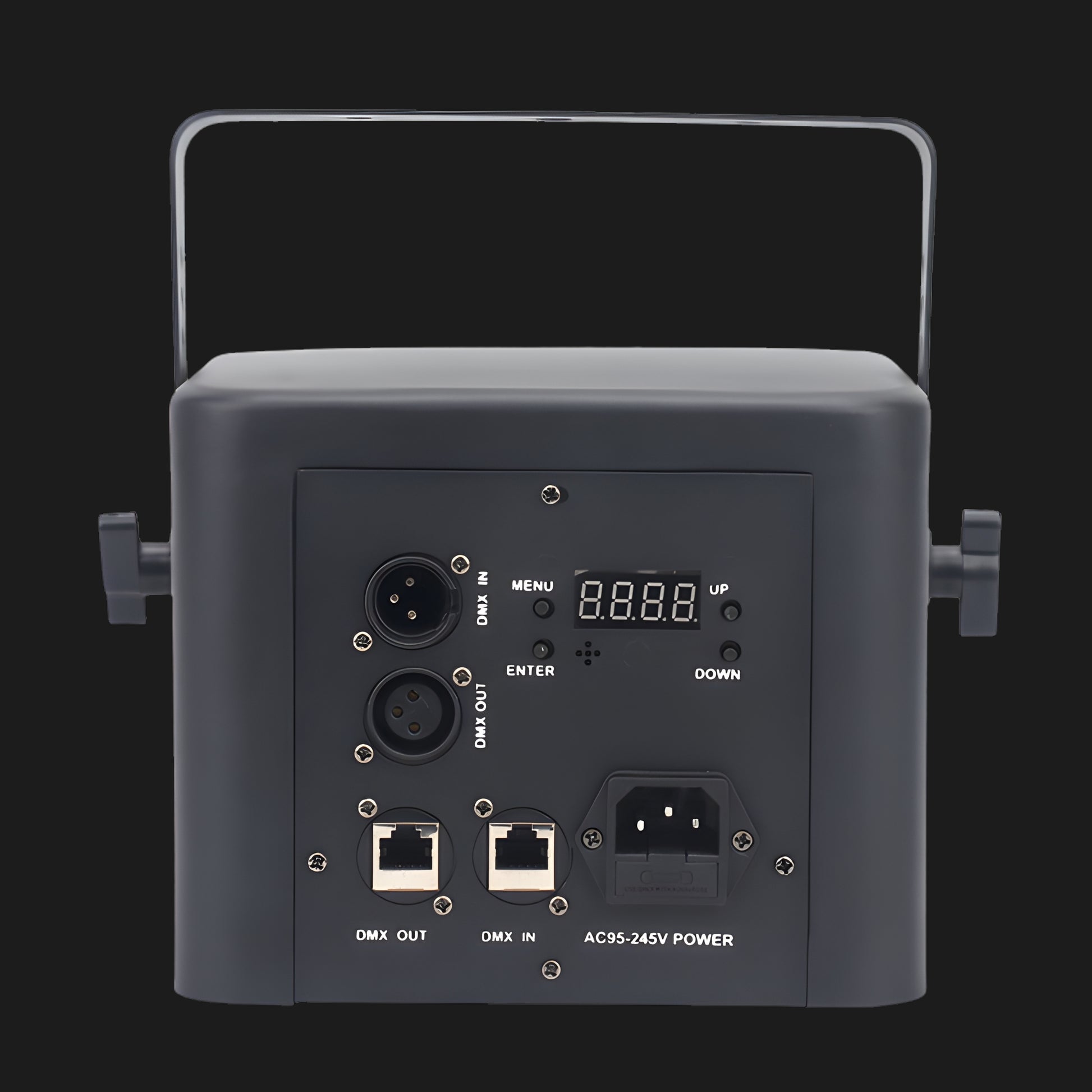 Close-up of A12 15KPPS scanner inside RGB animation laser