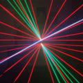 A12 app-controlled portable laser show on DJ booth