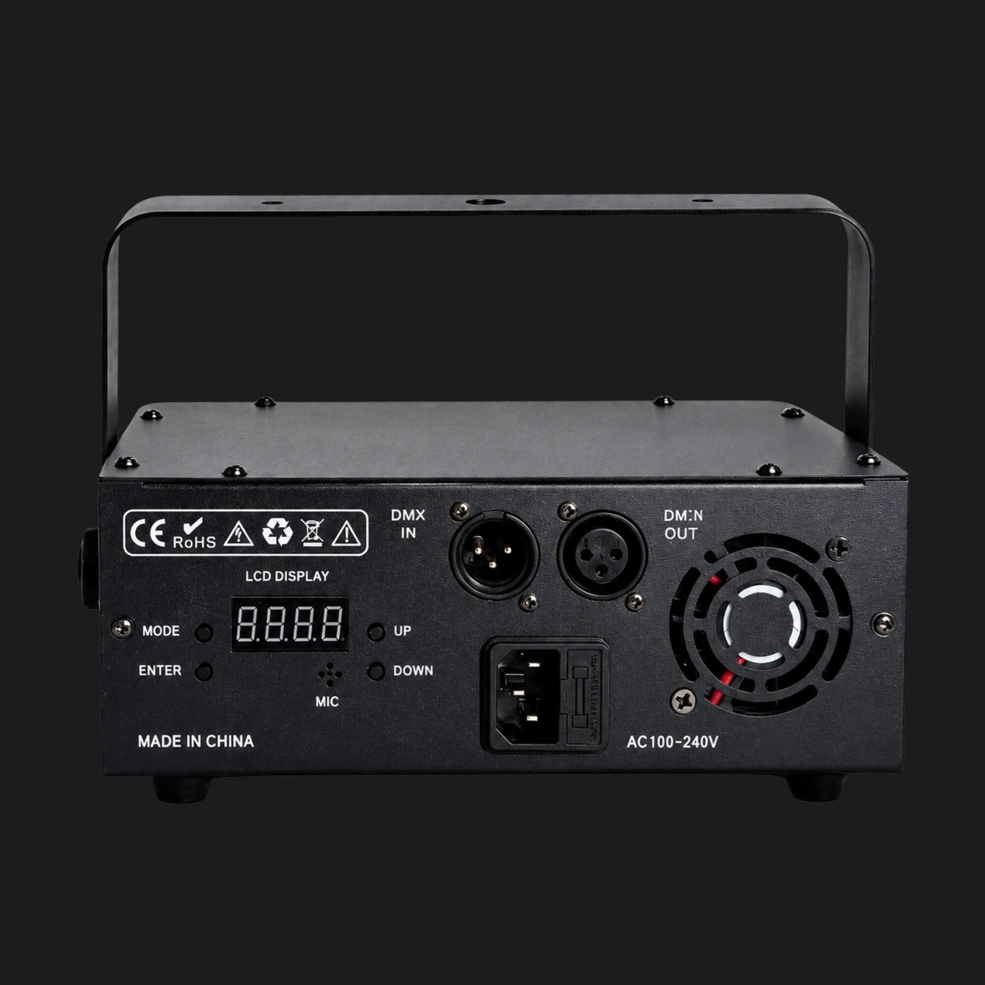 2W RGB laser party light for DJs and small stages