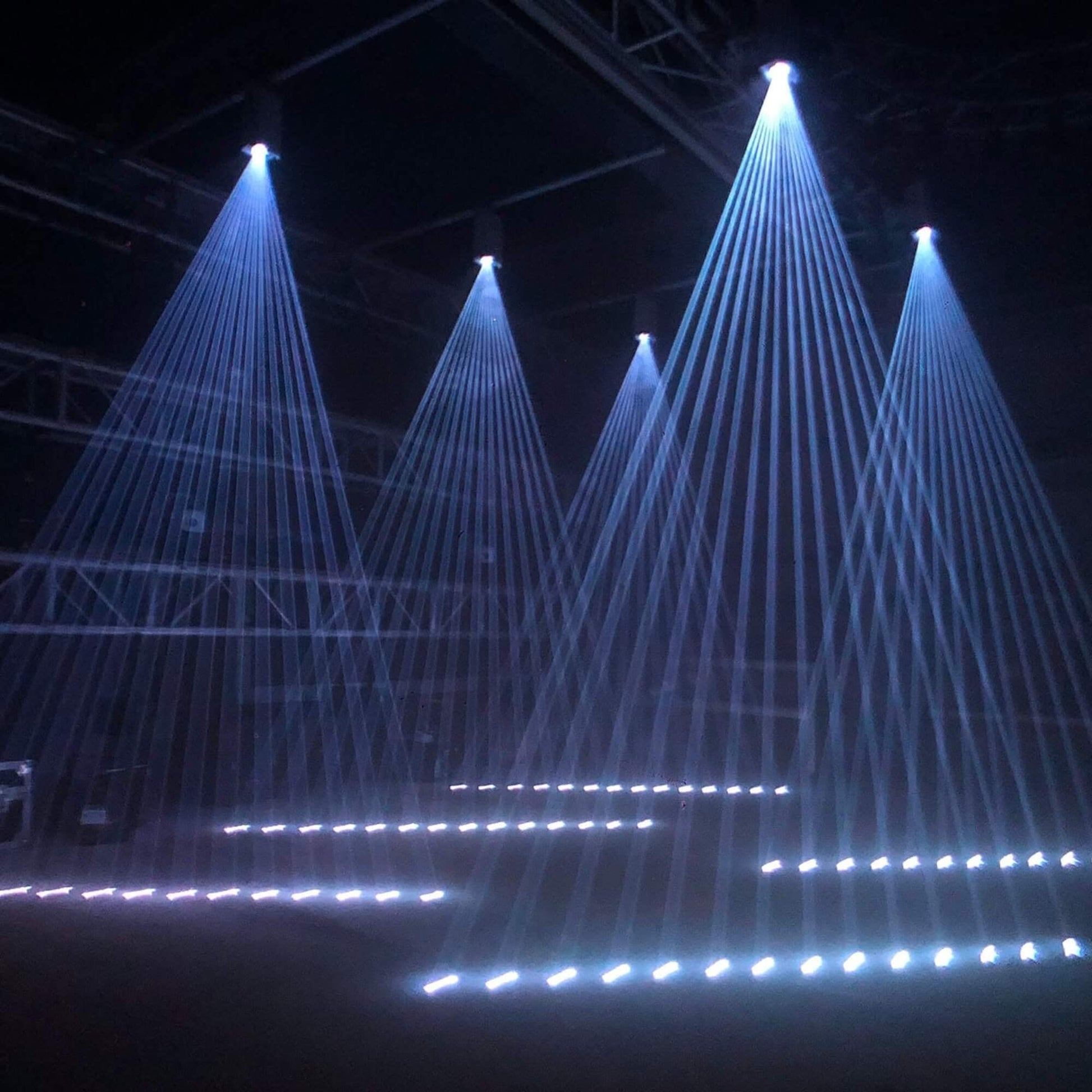 A18 RGB disco laser light projecting custom patterns