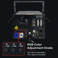 A19 nightclub laser lights with DMX control