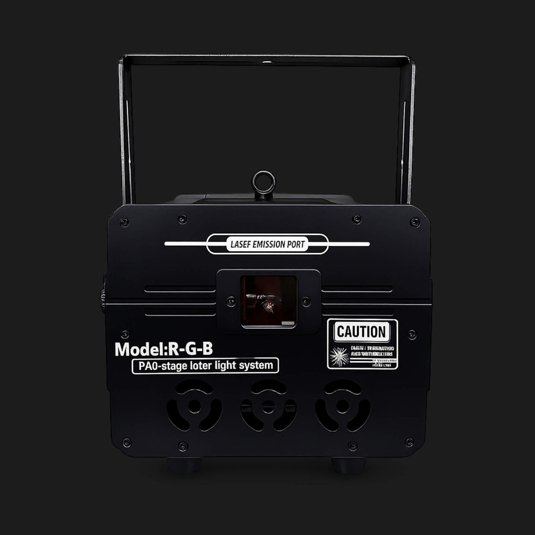 A6 15W RGB laser light projector front view