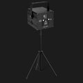 A7 5W RGB laser cube creating colorful beam effects