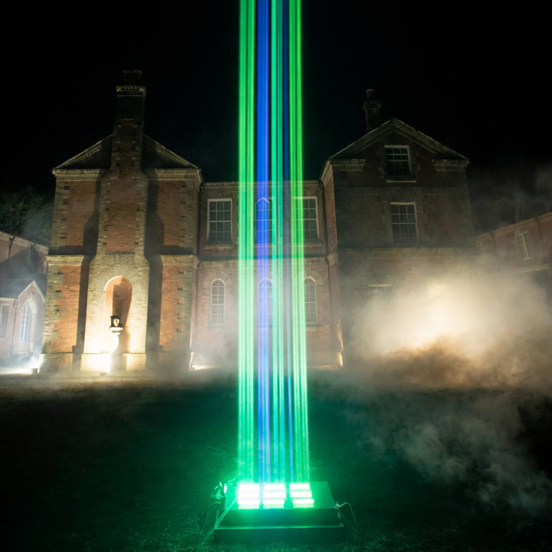 3000W RGB sky beam laser for landmark installations