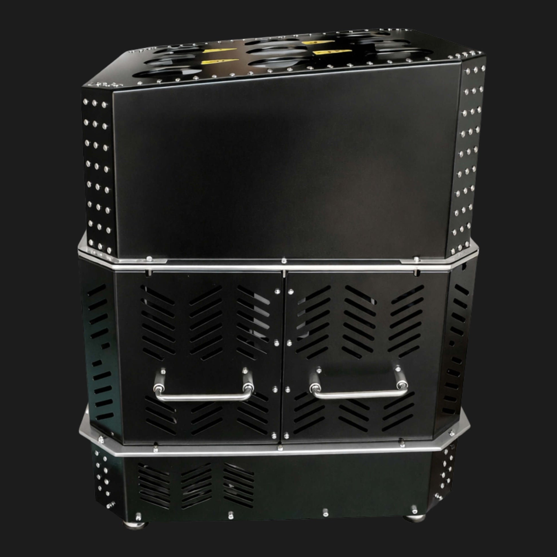 High power static sky laser beam projector at night