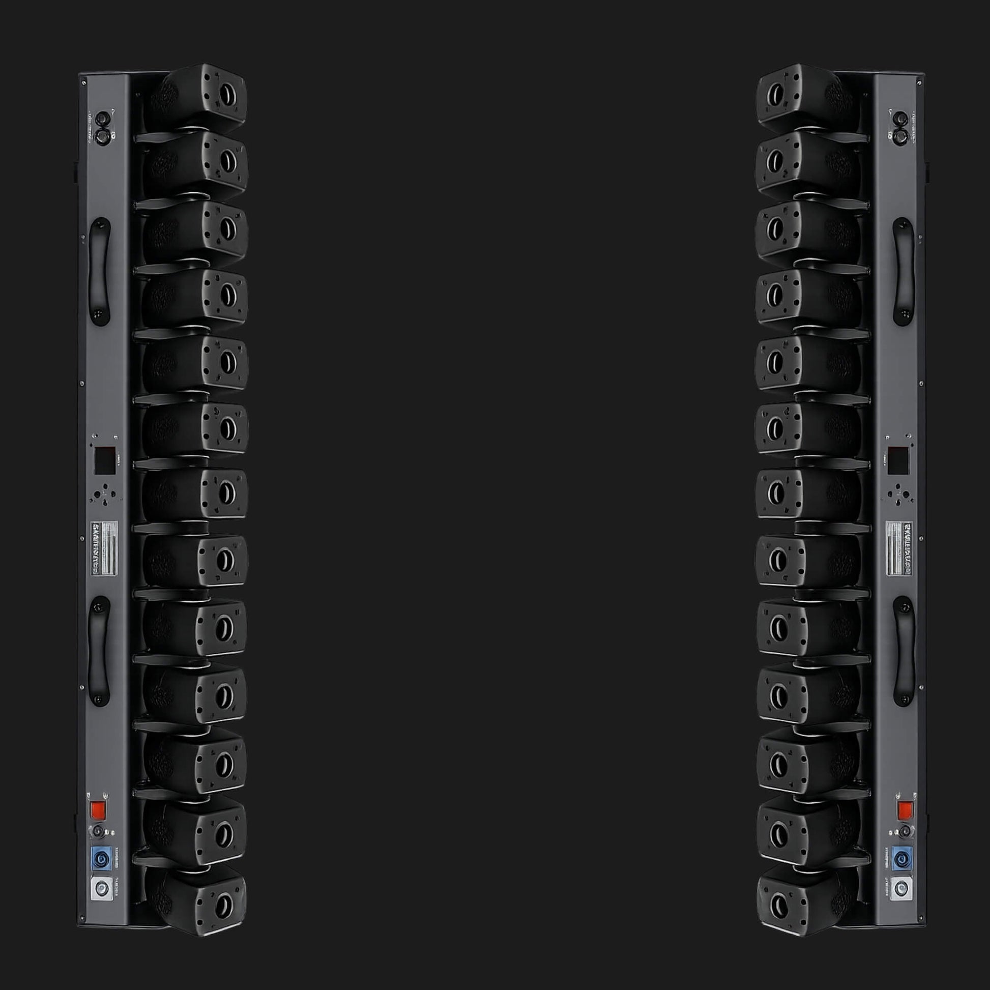 12-head laser light bar with 14CH and 74CH DMX