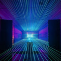 Full-color RGB DJ laser light bar for clubs