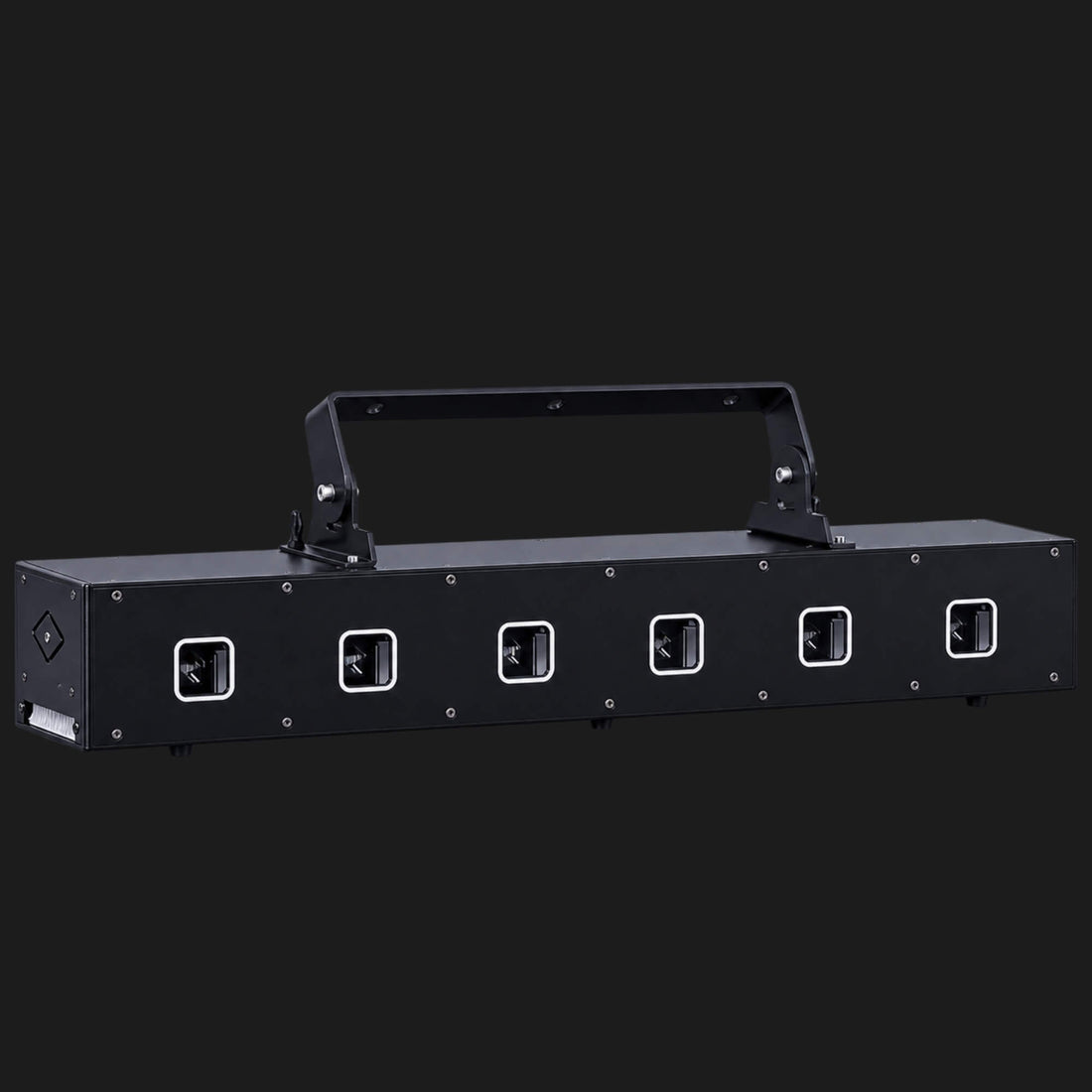 B13 six-head full-color animation laser light front view