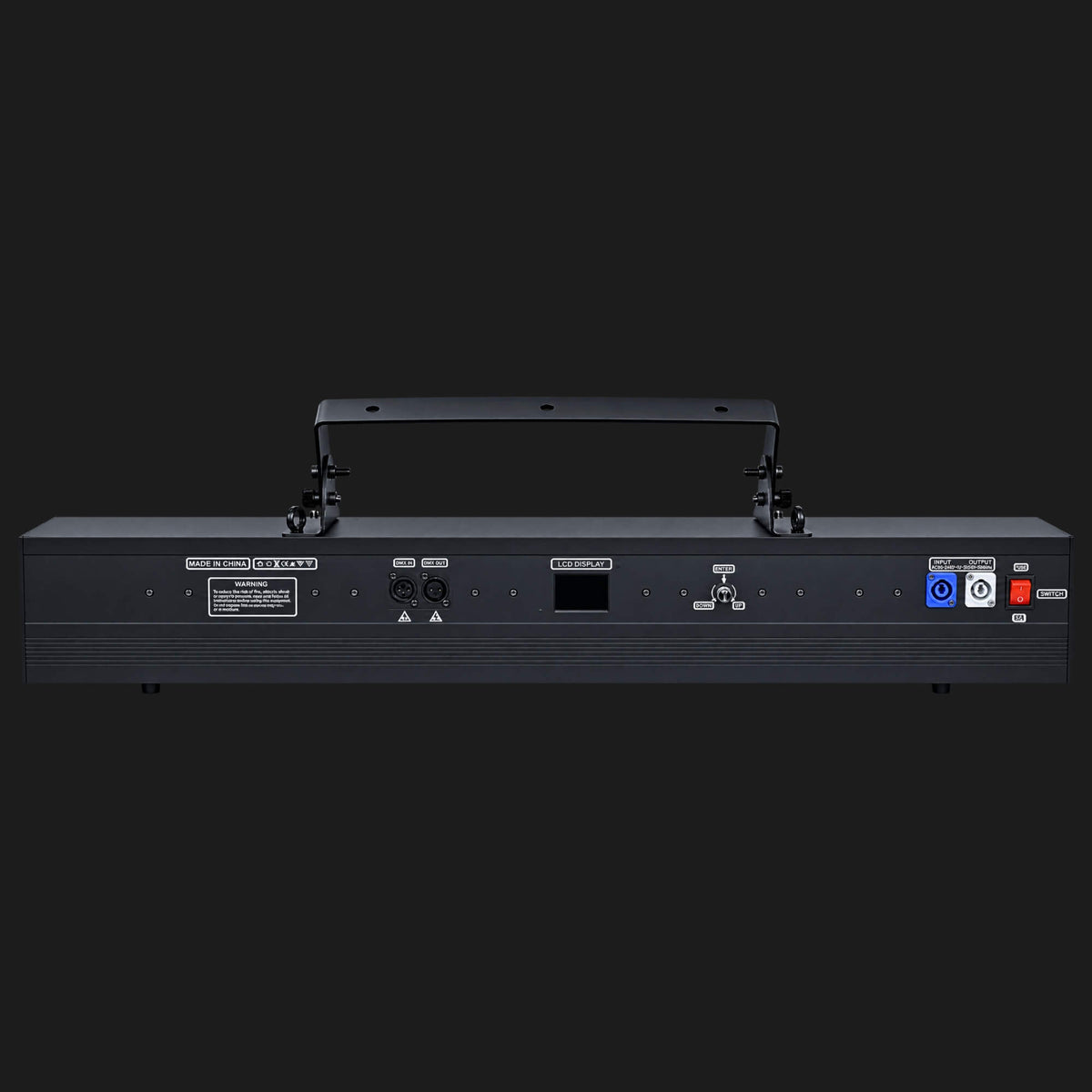 B13 six-head laser bar with six optical apertures
