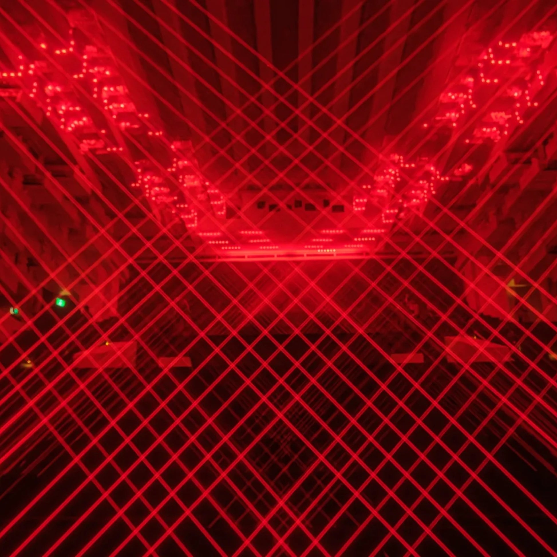 Six-head laser beam bar light for indoor party lighting