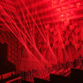 B5 full color laser bar light with 180 degree Y-axis swing