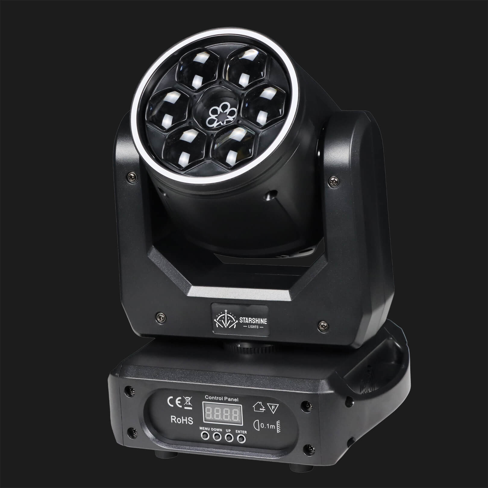 Moving head laser Christmas light display sparkle