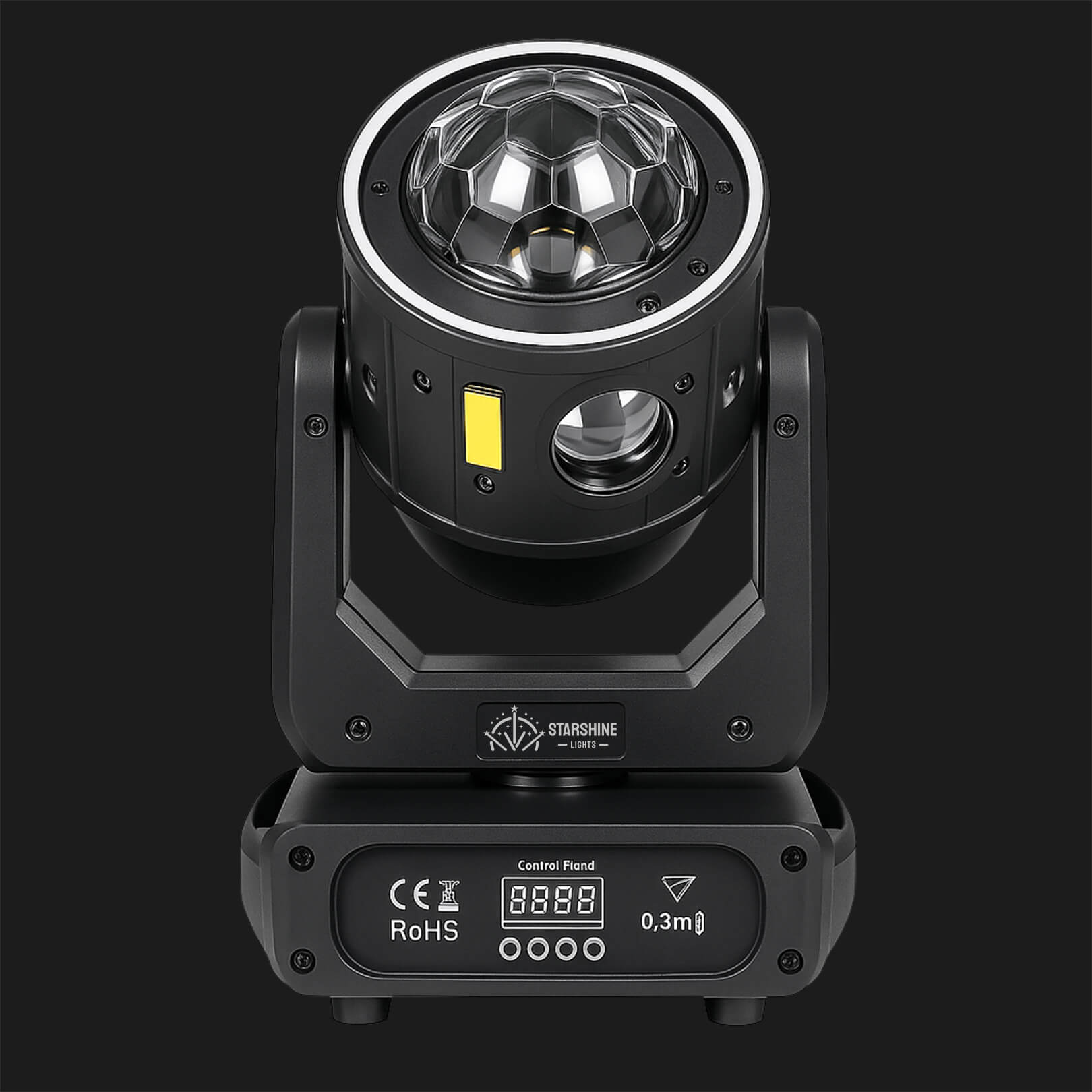 Disco lights for party create pixel chase