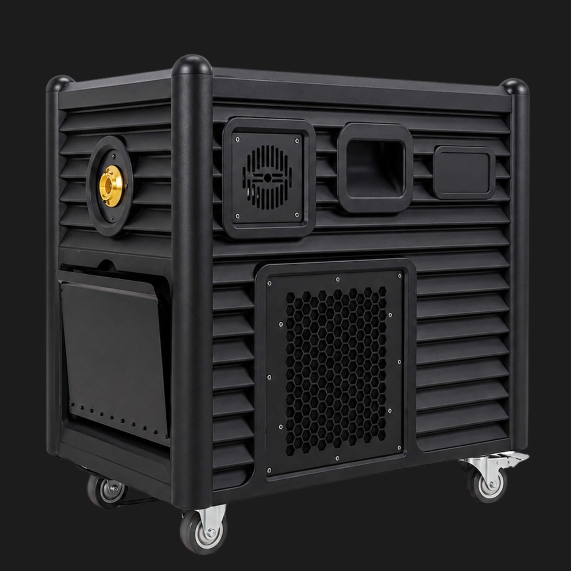 E12 professional fog machine front view