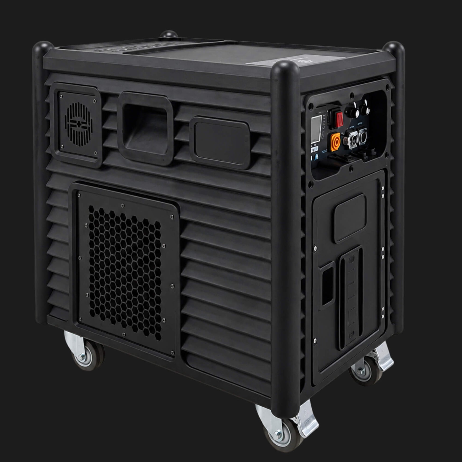 E12 DMX fog machine with wireless remote