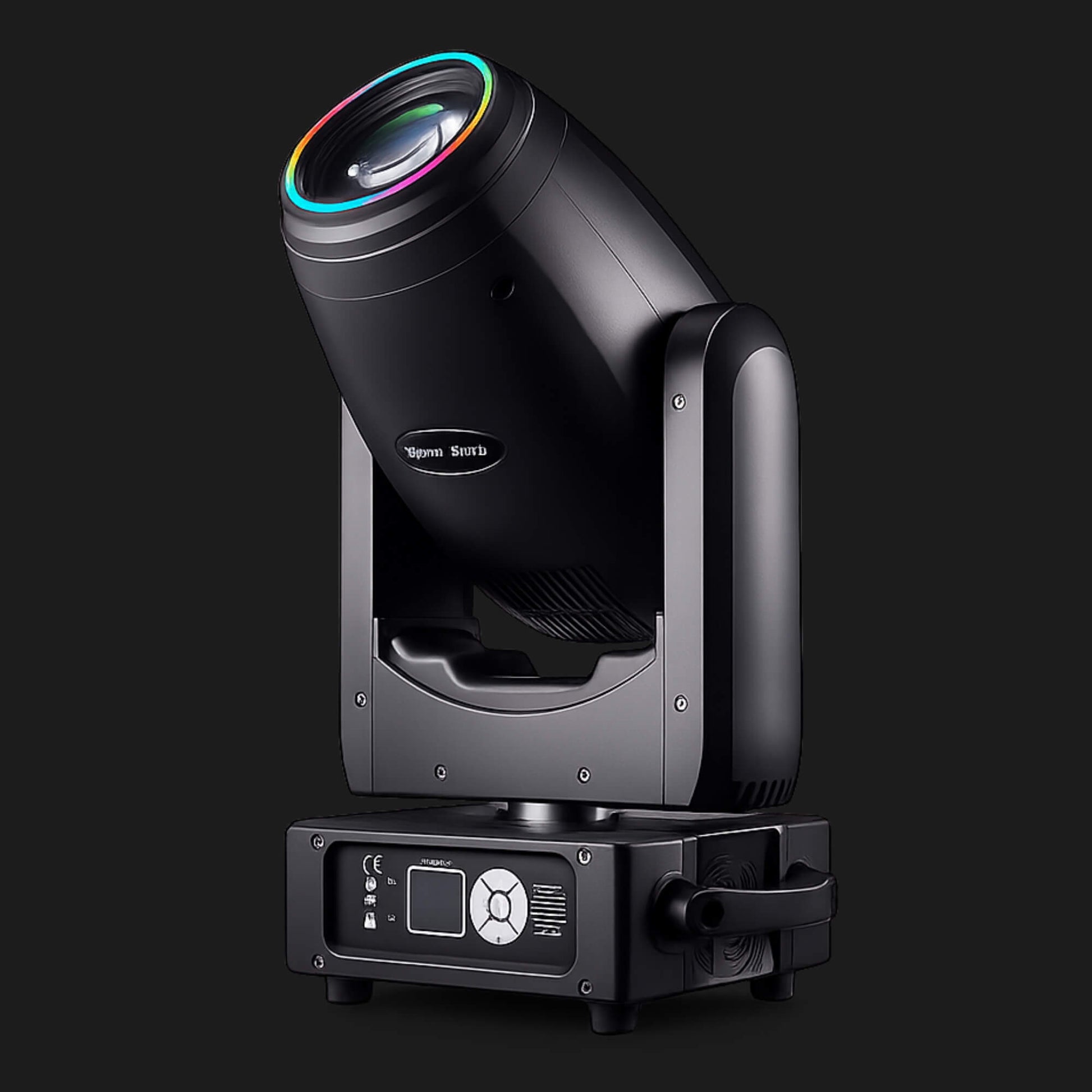 F15 300W BSW moving head light with RGB LED ring