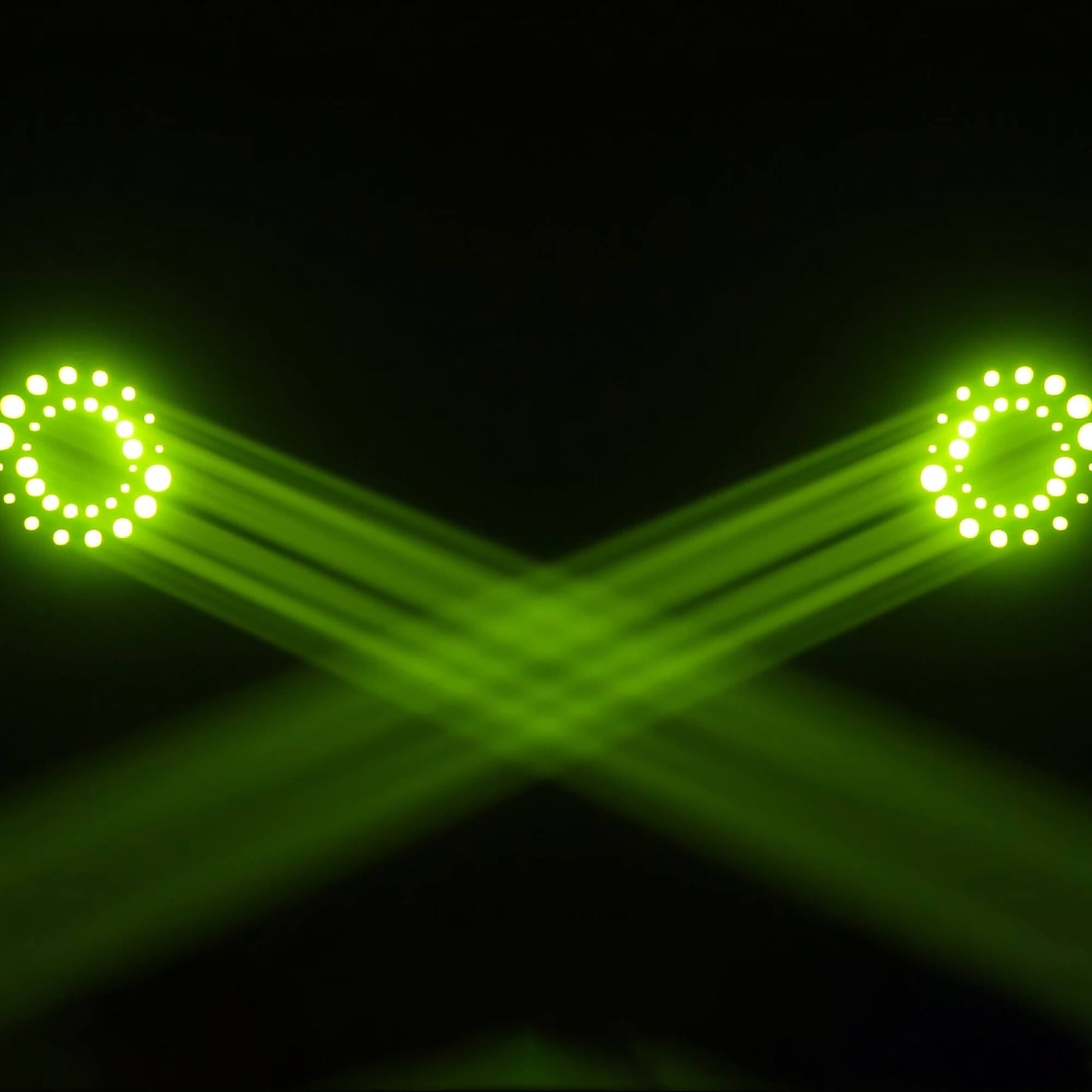 LED stage lighting fixture with DMX control