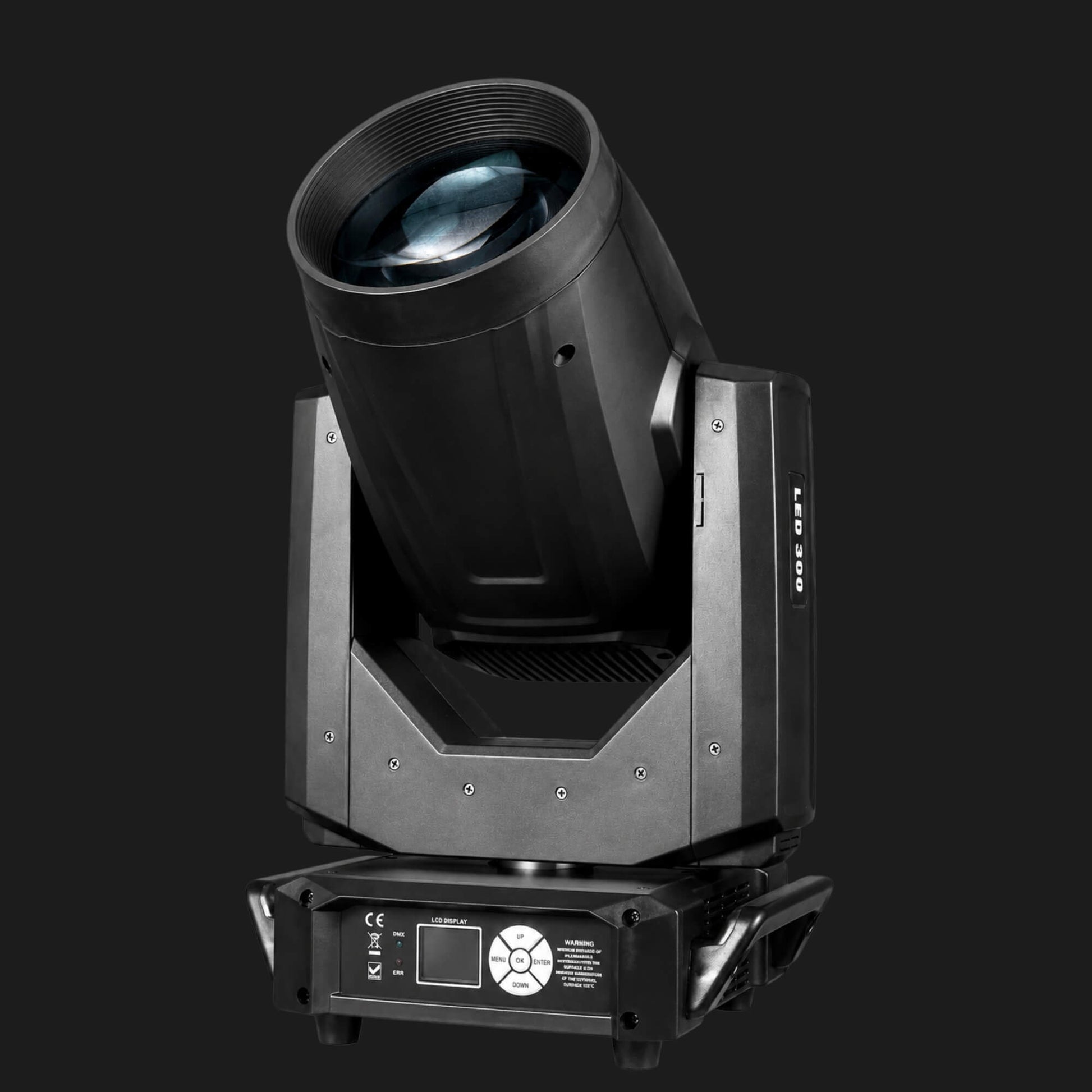 F20 LED moving head beam light left side view