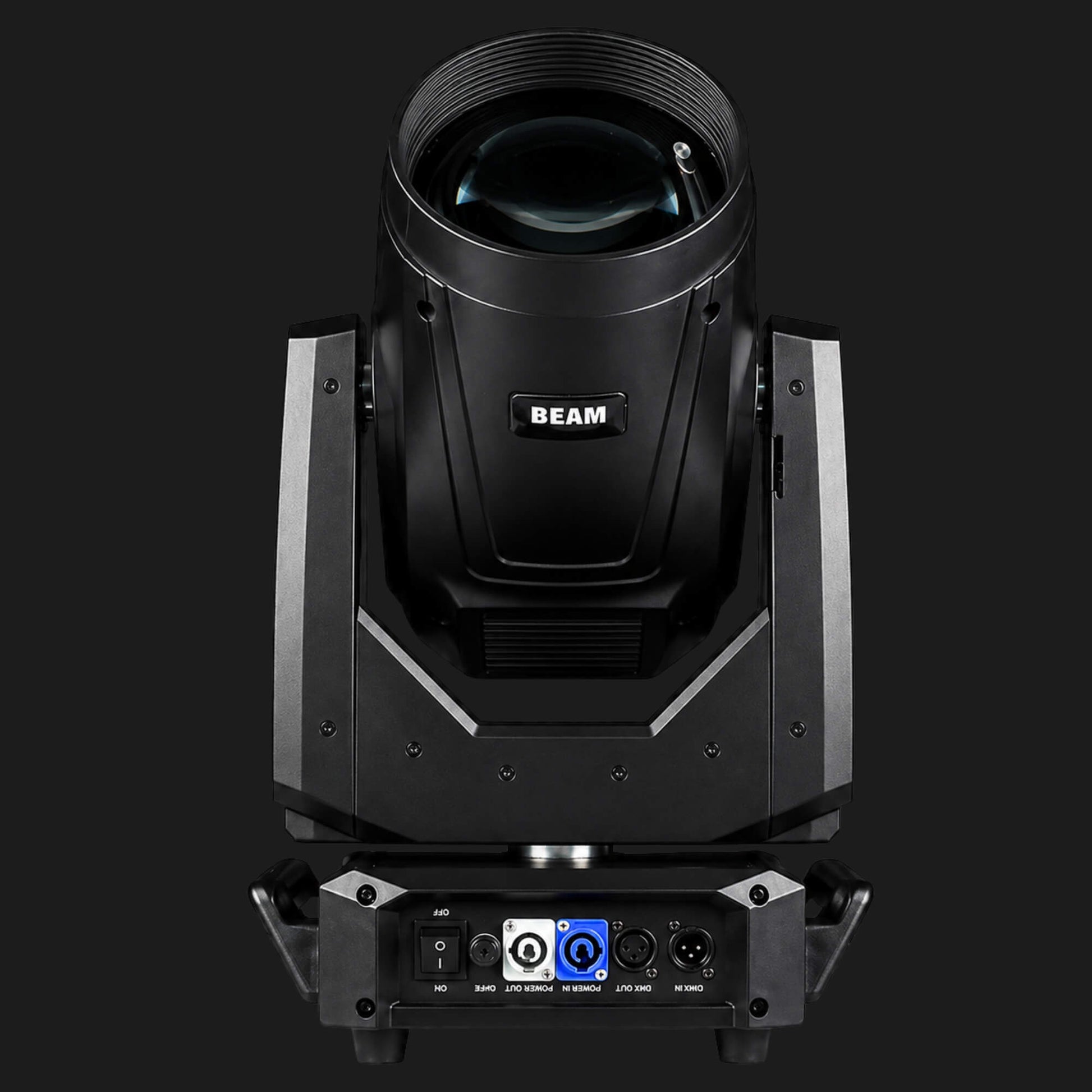 F22 DMX moving head light rear panel