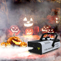 Metal housing fog machine with safety fuse