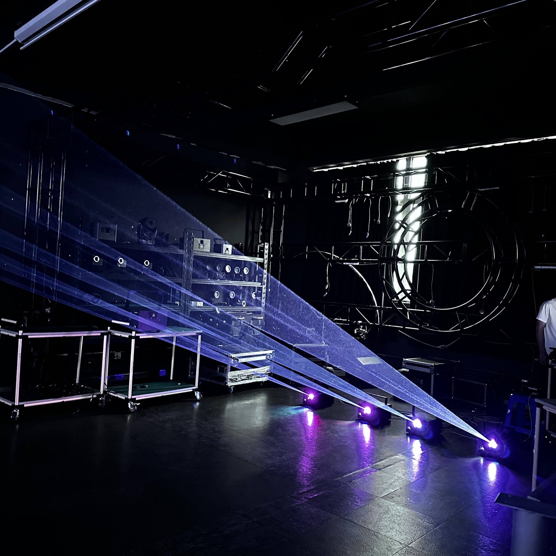 J7 laser light projector compact design for stage lighting