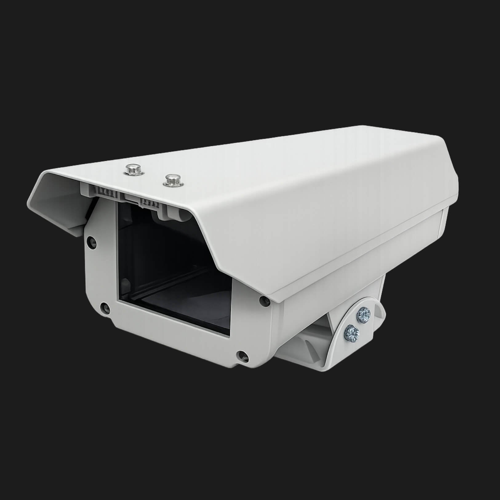 OB1 IP65 weatherproof laser projector housing close-up