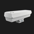 OB1 IP65 weatherproof laser projector housing close-up