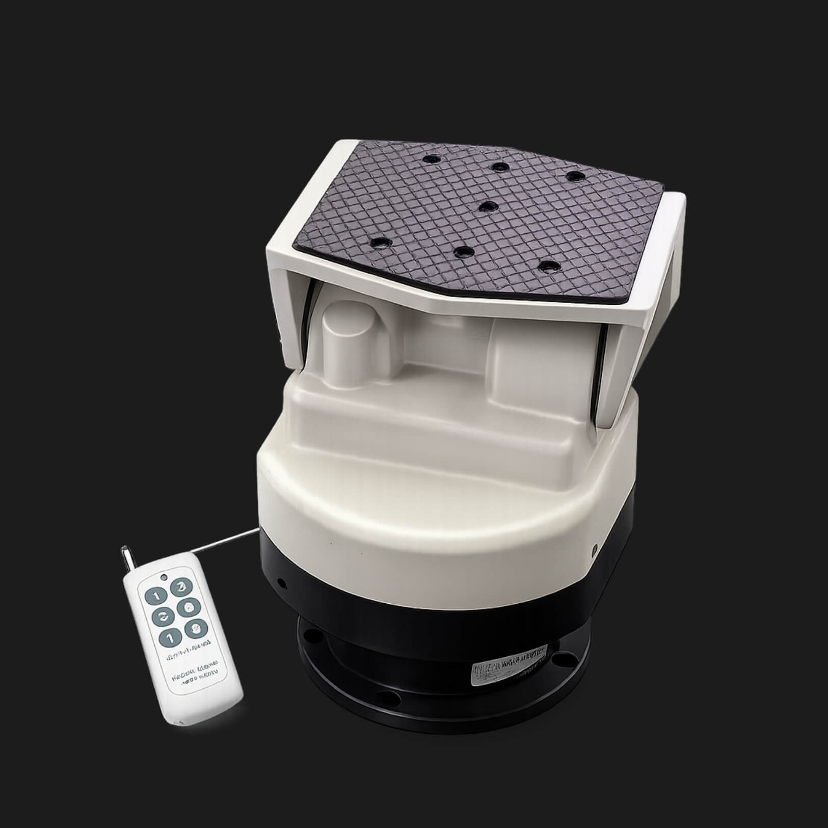 OB1 ±35 degree tilt angle adjustment detail