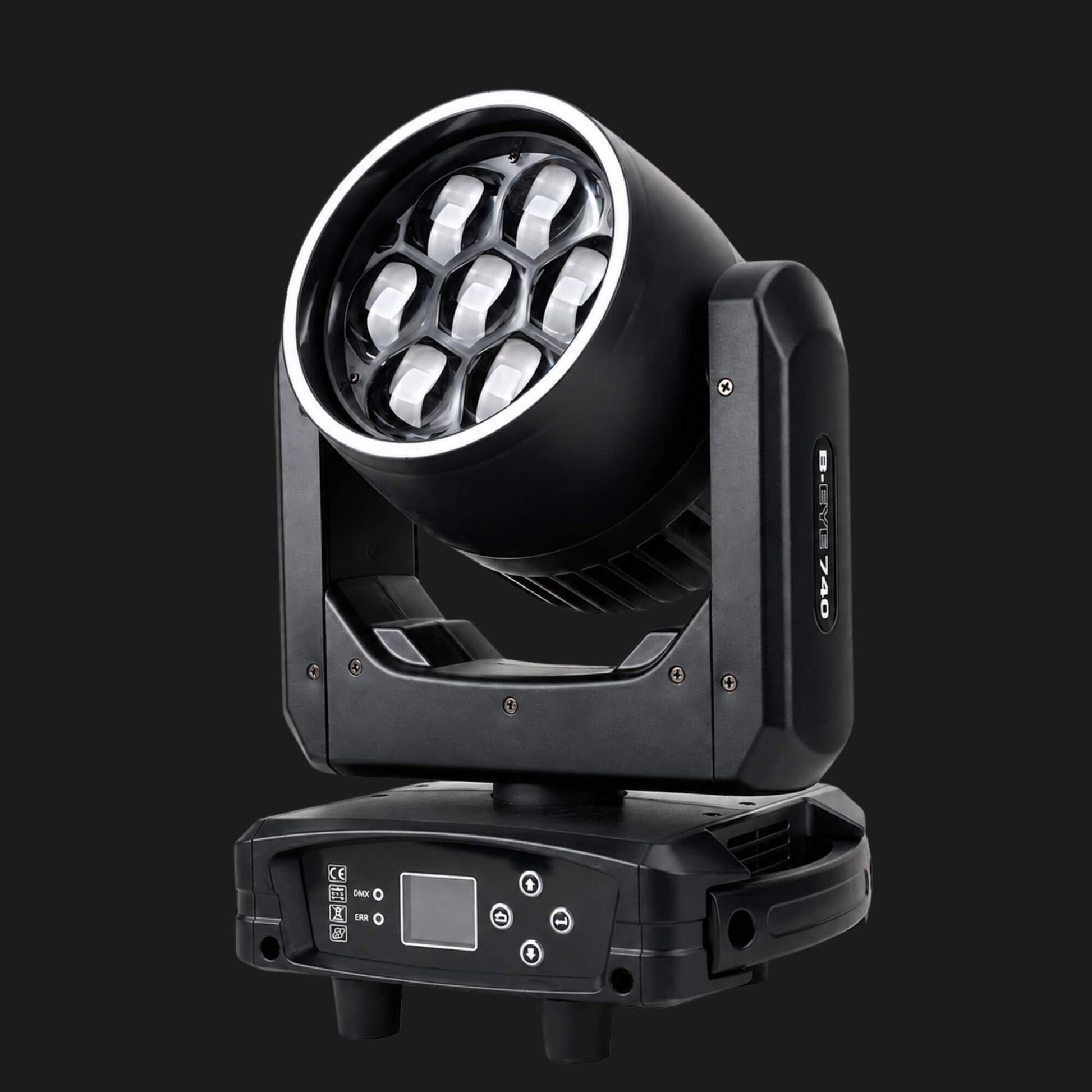 M25 professional bee-eye moving head angled product view